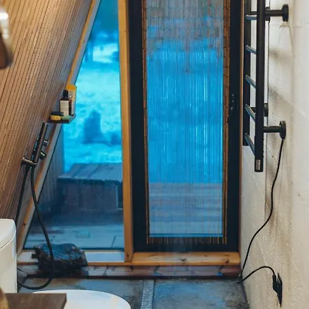 בקתה Trikampis Misko Namelis Druskininku Centre דרוסקינינקאי